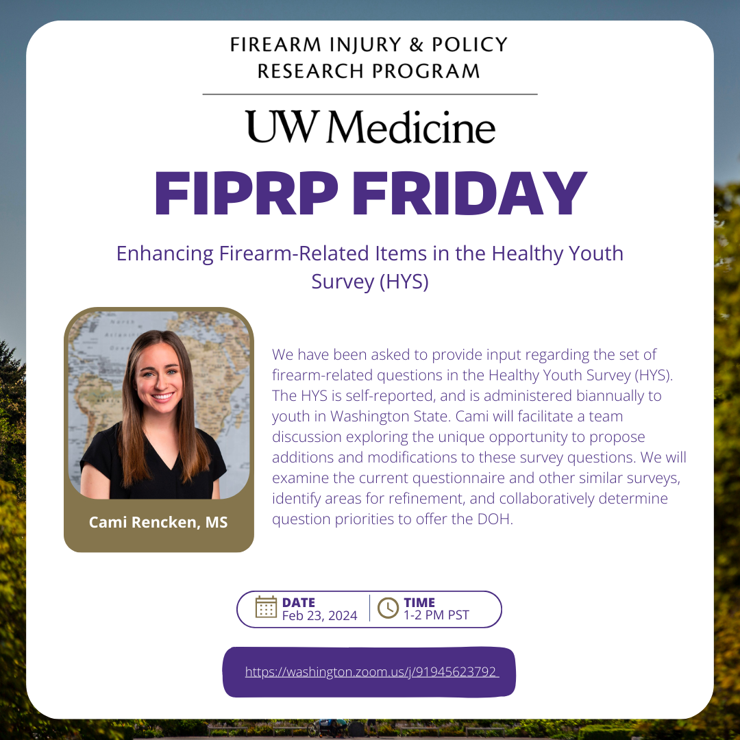 Flyer for February FIPRP Friday